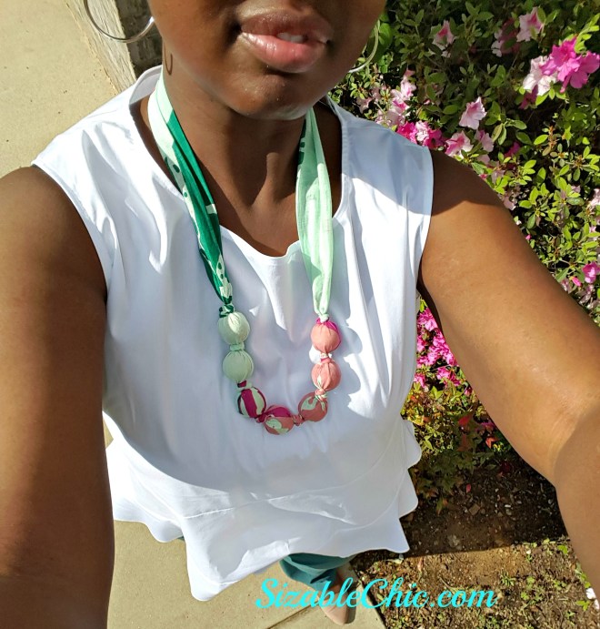 Tuli; pink and green; sizable chic.com