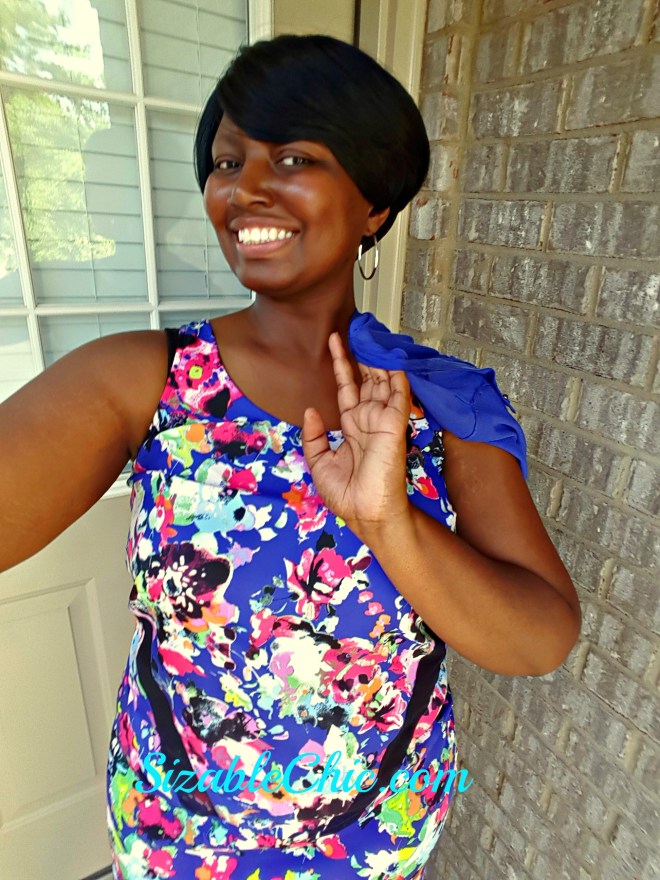 Nicole by Nicole Miller; Flowers JCPenny